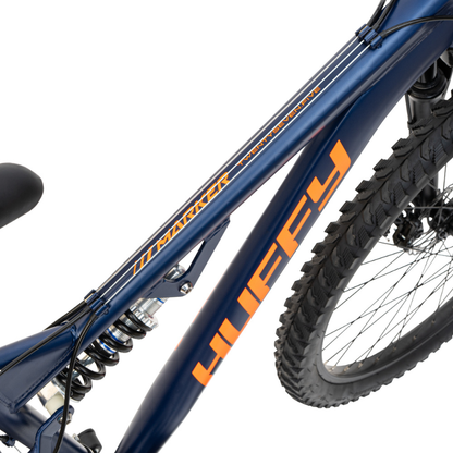 27.5" Huffy Marker MTB (Age 13+) – Full-Suspension Adventure Bike Blue