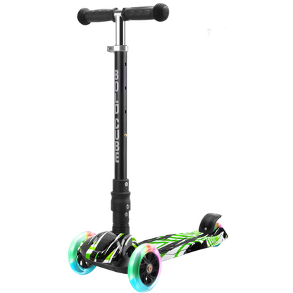 BOLDCUBE Kids Swift Green Big 3 Wheel Scooter 5+ years