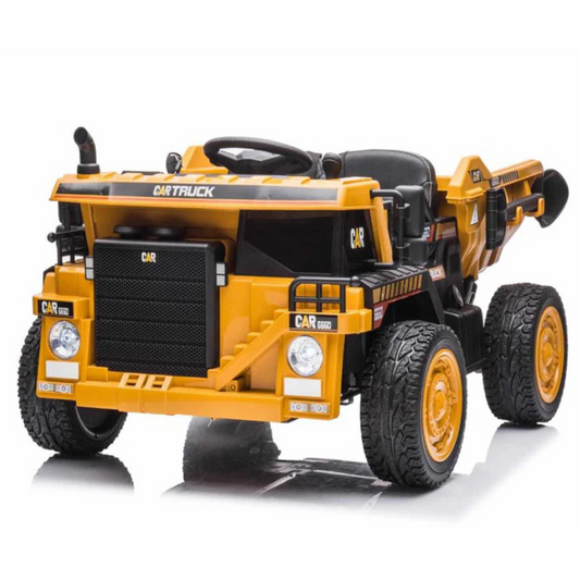AKAC 12V Kids Electric Dumper Truck with Shovel & USB Music 2-8 yrs
