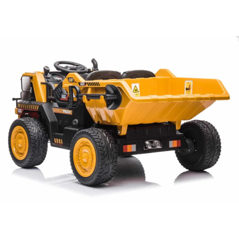 AKAC 12V Kids Electric Dumper Truck with Shovel & USB Music 2-8 yrs