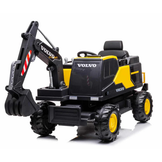 AKAC Licensed Volvo Electric Digger Ride On Excavator 2-6 yrs