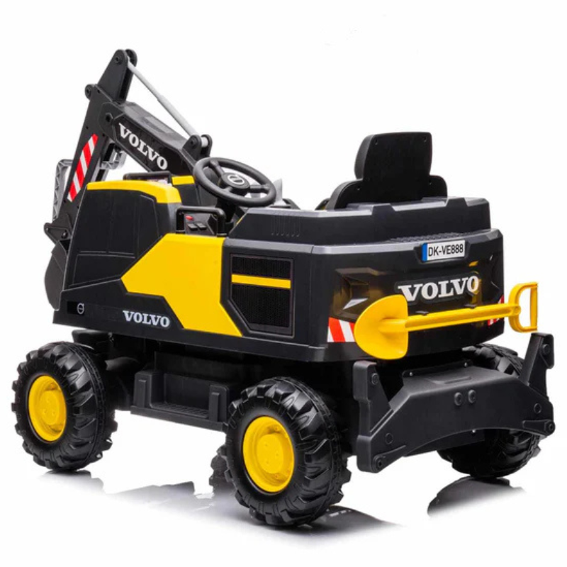 AKAC Licensed Volvo Electric Digger Ride On Excavator 2-6 yrs