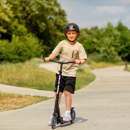 BOLDCUBE Big 2 Wheeler Scooter Black 8yrs-Adult