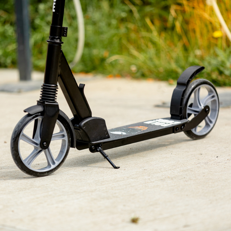 BOLDCUBE Big 2 Wheeler Scooter Black 8yrs-Adult