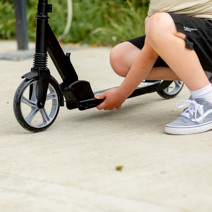 BOLDCUBE Big 2 Wheeler Scooter Black 8yrs-Adult