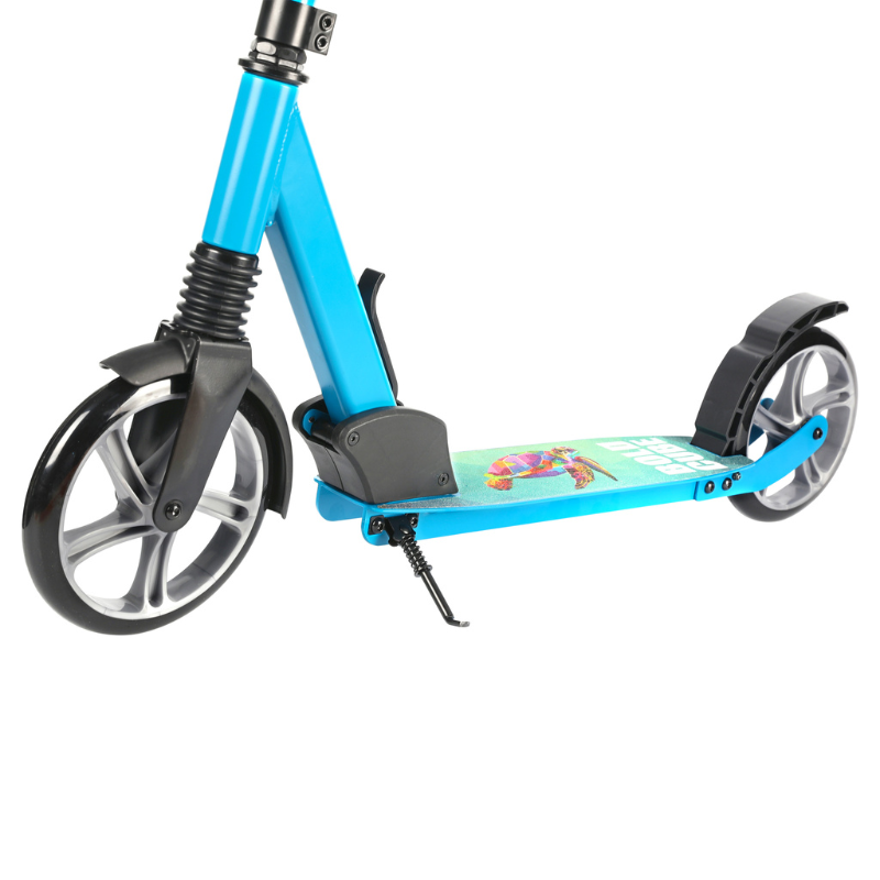 BOLDCUBE Big 2 Wheeler Scooter Cyan 8yrs-Adult