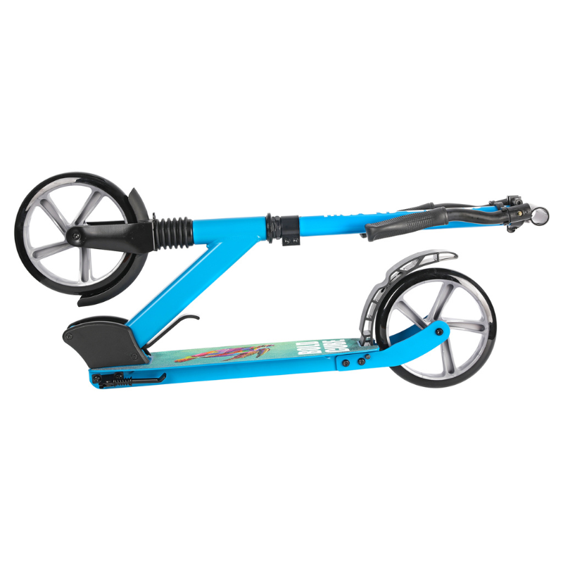 BOLDCUBE Big 2 Wheeler Scooter Cyan 8yrs-Adult