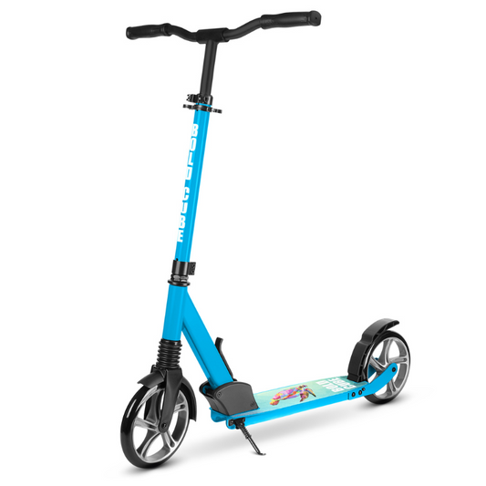 BOLDCUBE Big 2 Wheeler Scooter Cyan 8yrs-Adult