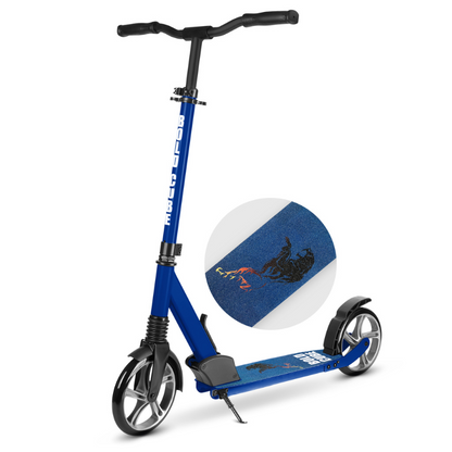 BOLDCUBE Big 2 Wheeler Scooter Navy 8yrs-Adult