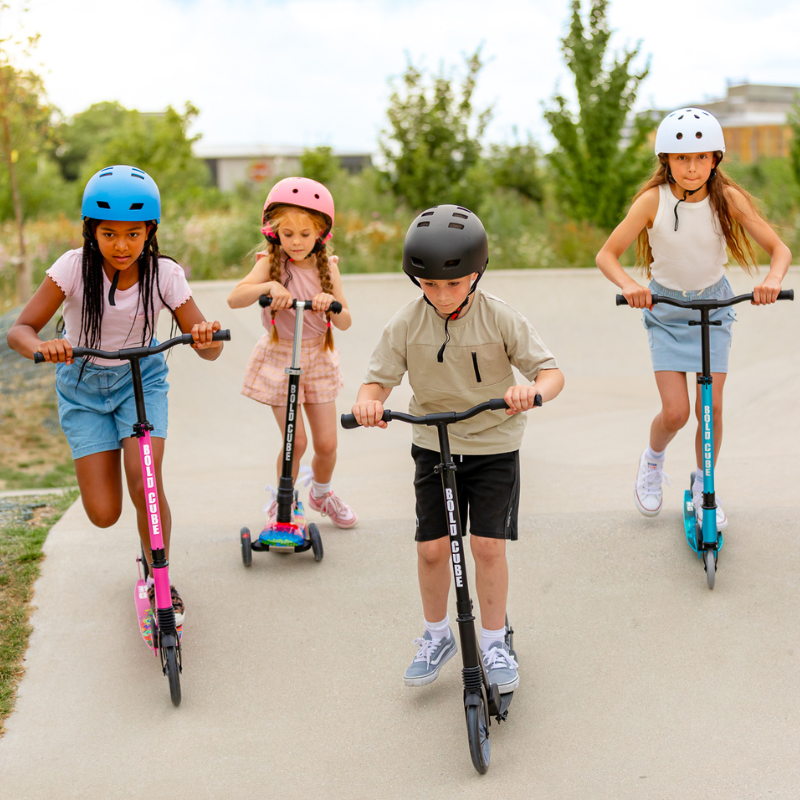 BOLDCUBE Big 2 Wheeler Scooter Pink 8yrs-Adult