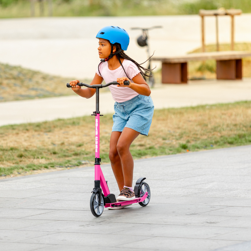 BOLDCUBE Big 2 Wheeler Scooter Pink 8yrs-Adult