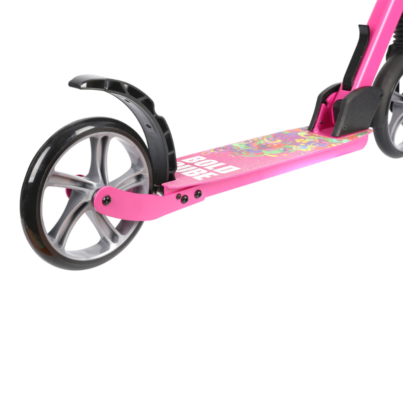 BOLDCUBE Big 2 Wheeler Scooter Pink 8yrs-Adult