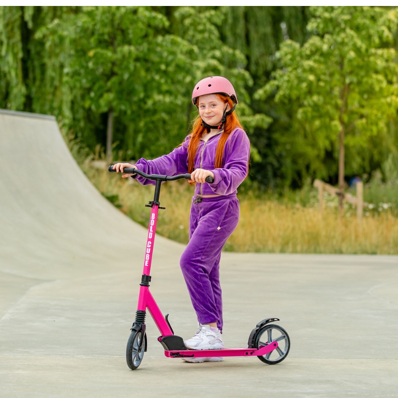 BOLDCUBE Big 2 Wheeler Scooter Pink 8yrs-Adult