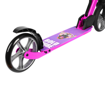 BOLDCUBE Big 2 Wheeler Scooter Purple 8yrs-Adult