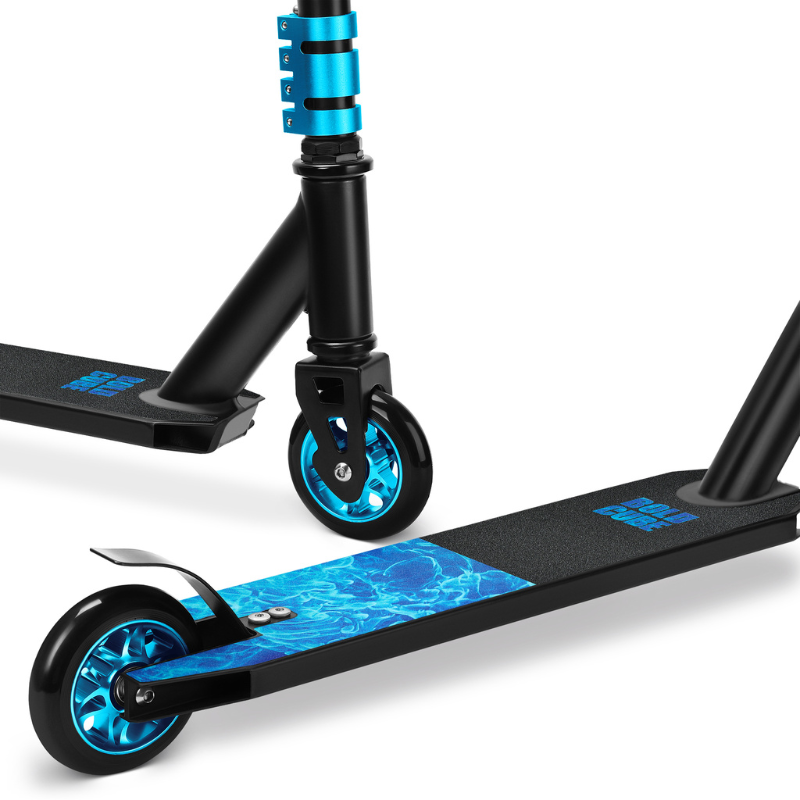 BOLDCUBE Deluxe Stunt Scooter Cyan 8+ years