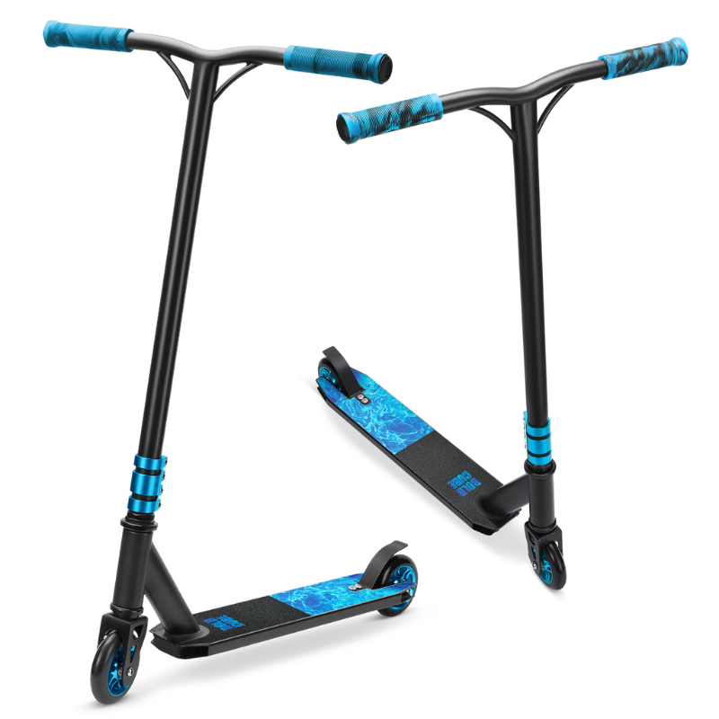 BOLDCUBE Deluxe Stunt Scooter Cyan 8+ years