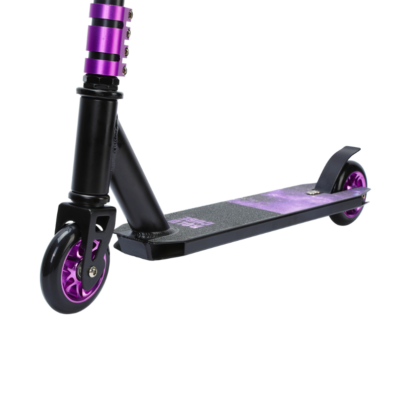 BOLDCUBE Deluxe Stunt Scooter Purple 8+ years