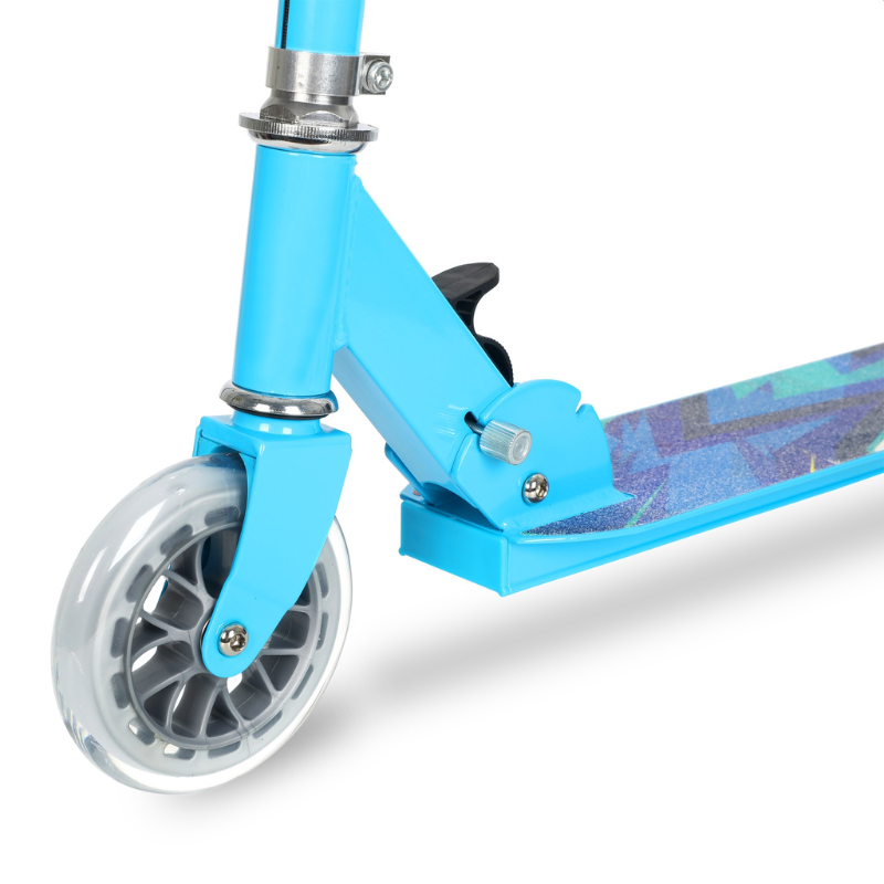 BOLDCUBE Kids 2 Wheel Scooter Blue 4-9 years