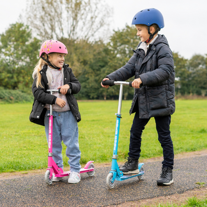 BOLDCUBE Kids 2 Wheel Scooter Blue 4-9 years