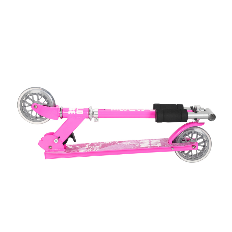 BOLDCUBE Kids 2 Wheel Foldable Scooter Pink 4-9 years