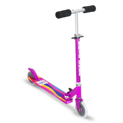 BOLDCUBE Kids 2 Wheel Scooter Purple 4-9 years