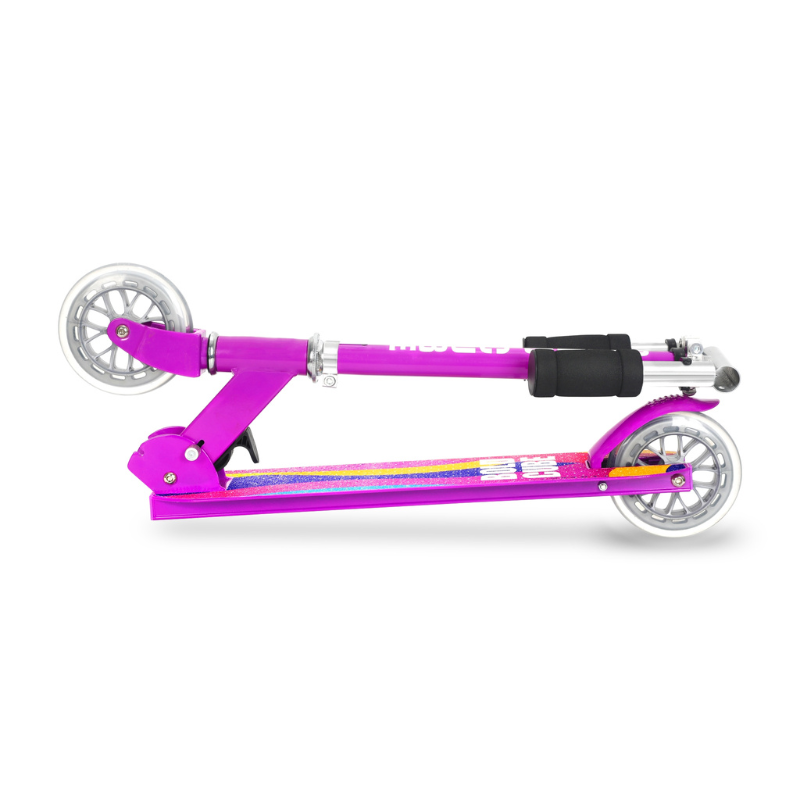 BOLDCUBE Kids 2 Wheel Scooter Purple 4-9 years