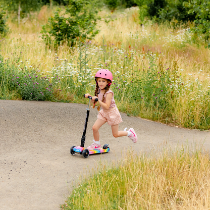 BOLDCUBE Kids Astro Dream Big 3 Wheel Scooter 5+ years