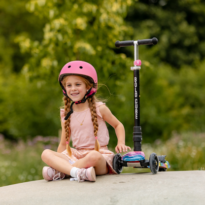 BOLDCUBE Kids Astro Dream Big 3 Wheel Scooter 5+ years