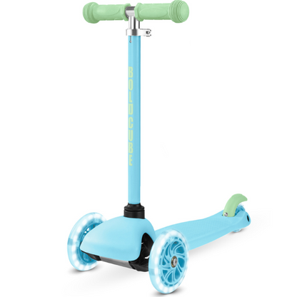 BOLDCUBE Kids Blue & Green Teeny 3 Wheel Scooter 2-5 years