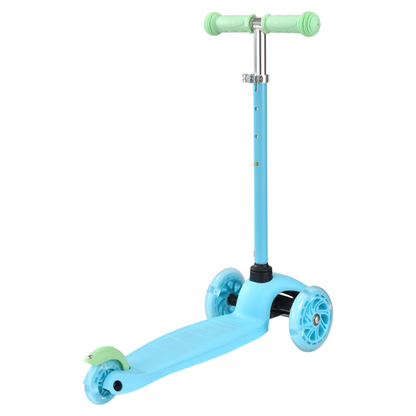 BOLDCUBE Kids Blue & Green Teeny 3 Wheel Scooter 2-5 years