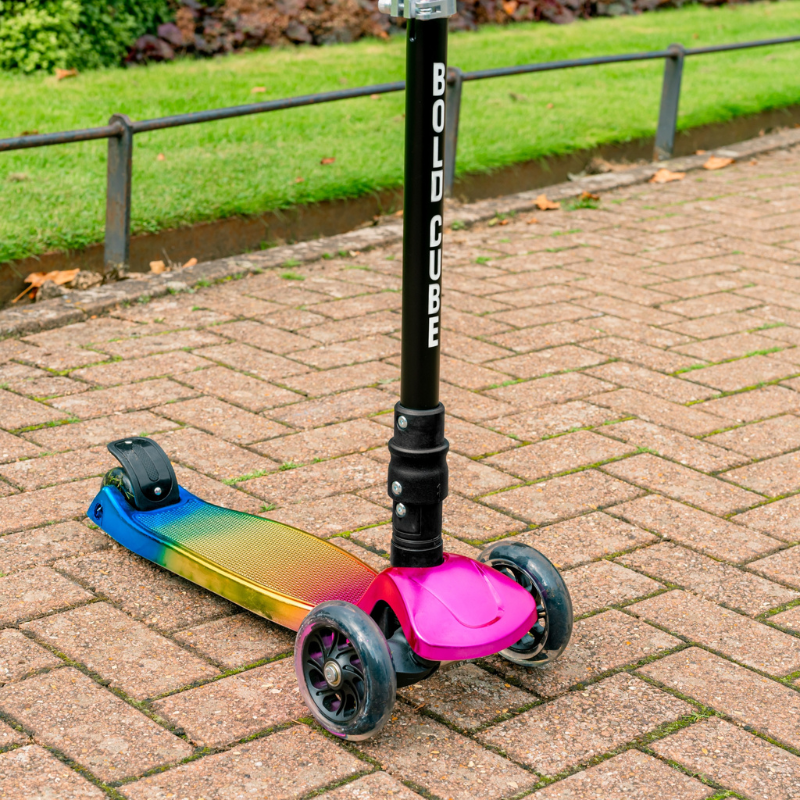 BOLDCUBE Kids Candy Floss Big 3 Wheel Scooter 5+ years