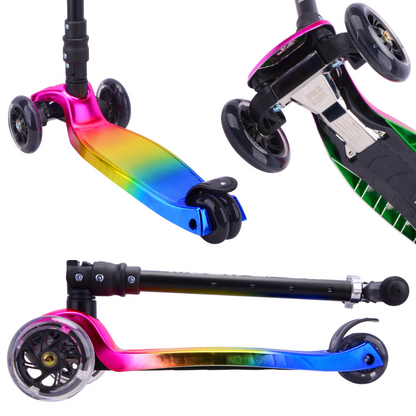 BOLDCUBE Kids Candy Floss Big 3 Wheel Scooter 5+ years