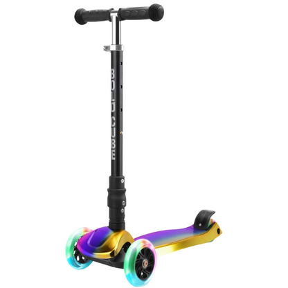 BOLDCUBE Kids Dark Night Big 3 Wheel Scooter 5+ years