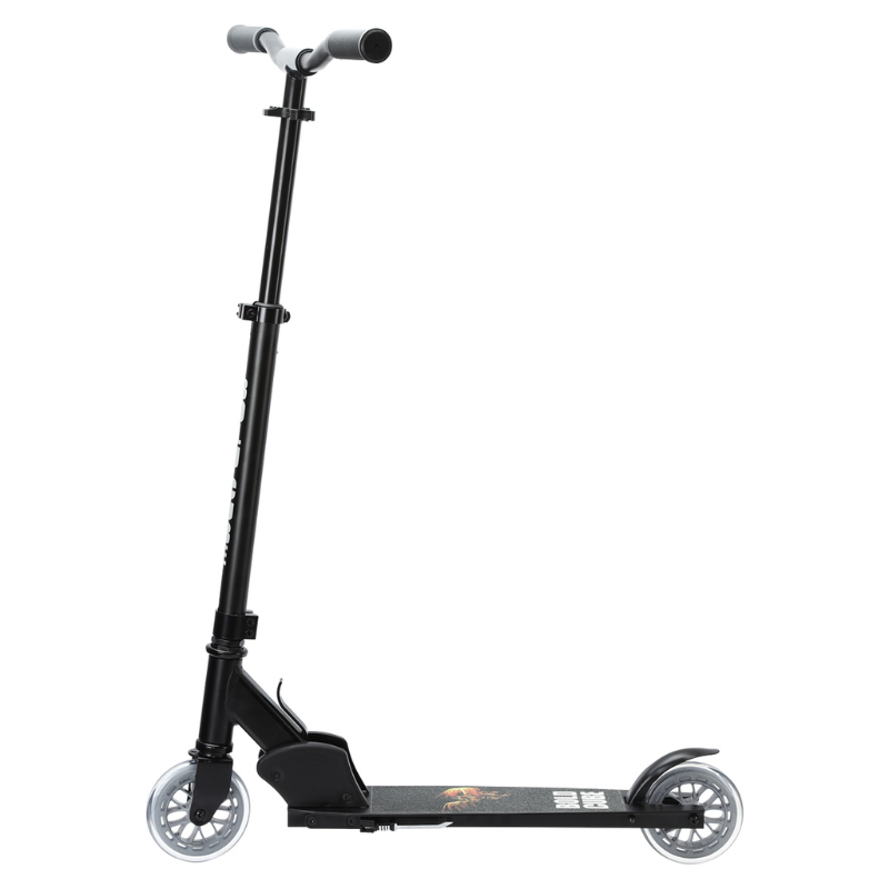 BOLDCUBE Kids Deluxe 2 Wheel Scooter Black 6-14 years