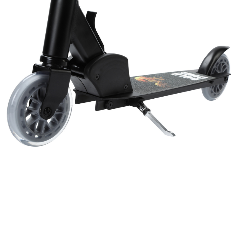 BOLDCUBE Kids Deluxe 2 Wheel Scooter Black 6-14 years