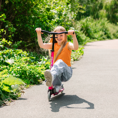 BOLDCUBE Kids Deluxe 2 Wheel Scooter Fuchsia 6-14 years