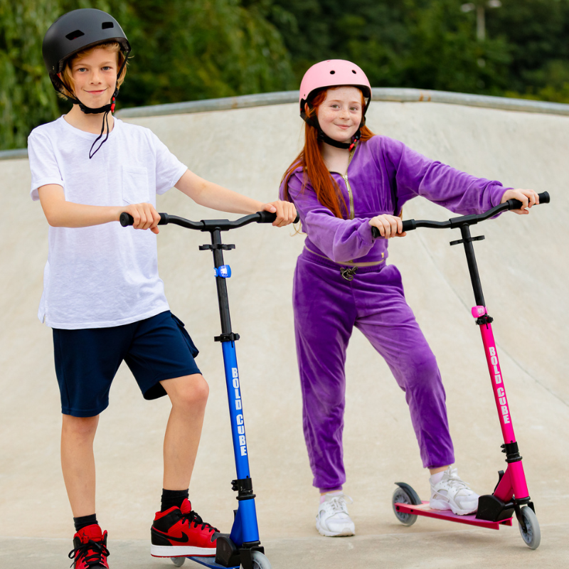 BOLDCUBE Kids Deluxe 2 Wheel Scooter Fuchsia 6-14 years