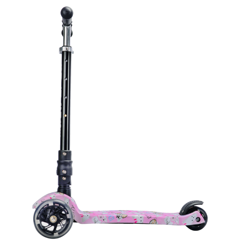 BOLDCUBE Kids Kitty Love Big 3 Wheel Scooter 5+ years