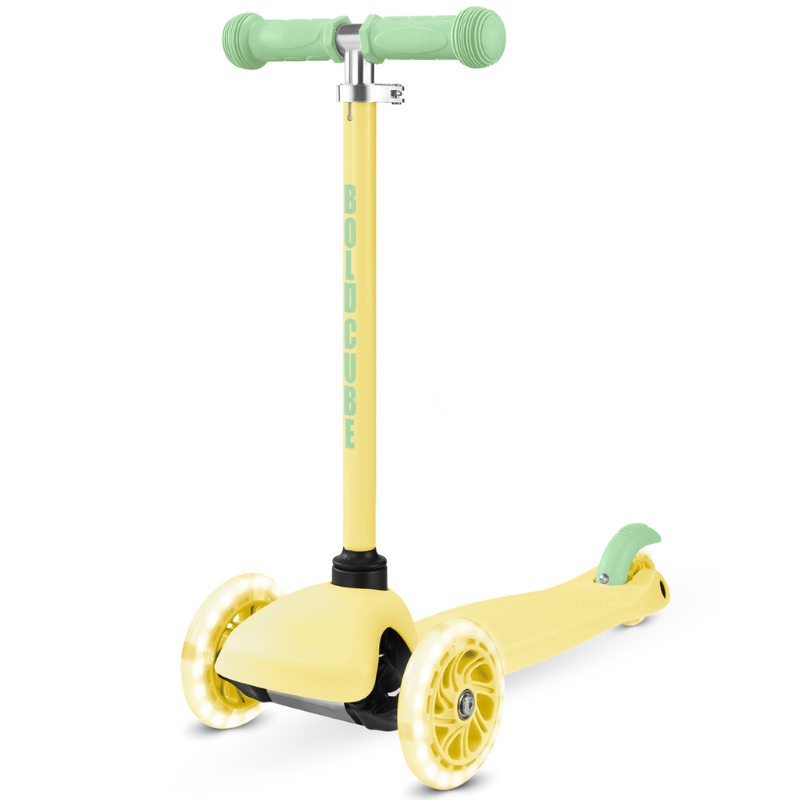 BOLDCUBE Kids Lemon Teeny 3 Wheel Scooter 2-5 years