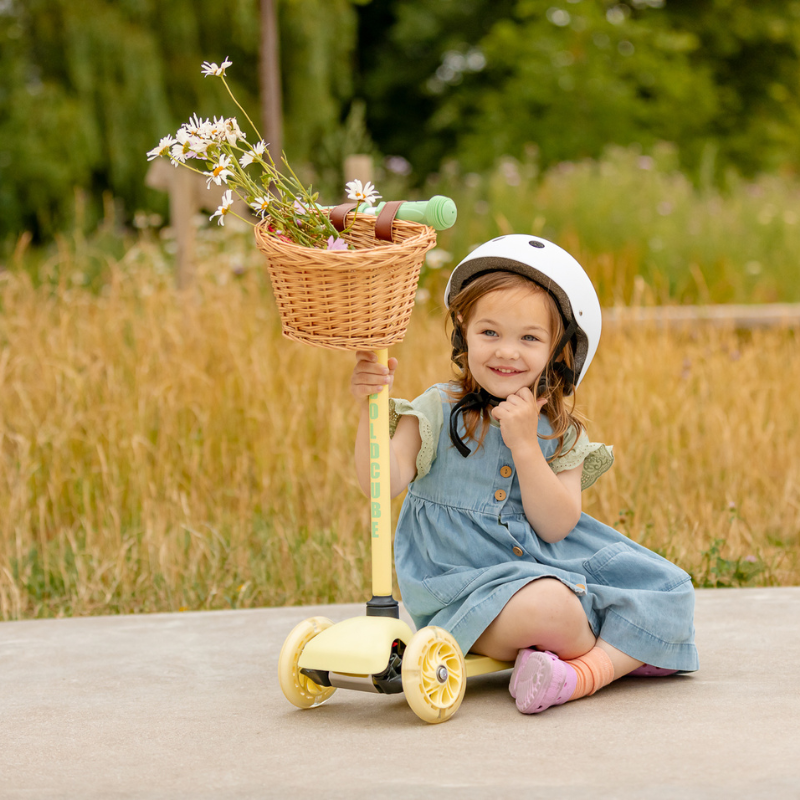 BOLDCUBE Kids Lemon Teeny 3 Wheel Scooter 2-5 years