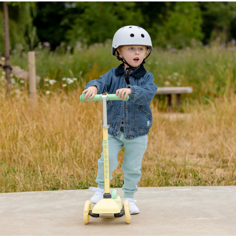 BOLDCUBE Kids Lemon Teeny 3 Wheel Scooter 2-5 years