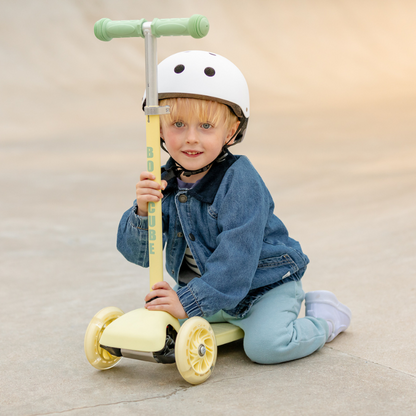 BOLDCUBE Kids Lemon Teeny 3 Wheel Scooter 2-5 years