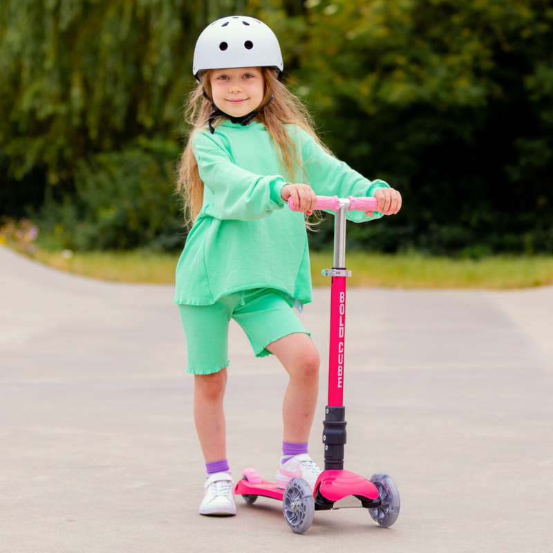 BOLDCUBE Kids Mermaid Teeny Fold 3 Wheel Scooter 2-8 years