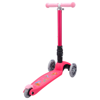 BOLDCUBE Kids Mermaid Teeny Fold 3 Wheel Scooter 2-8 years