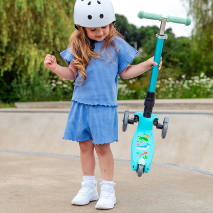 BOLDCUBE Kids Ocean Teeny Fold 3 Wheel Scooter 2-8 years