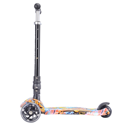 BOLDCUBE Kids Street Graffiti Big 3 Wheel Scooter 5+ years