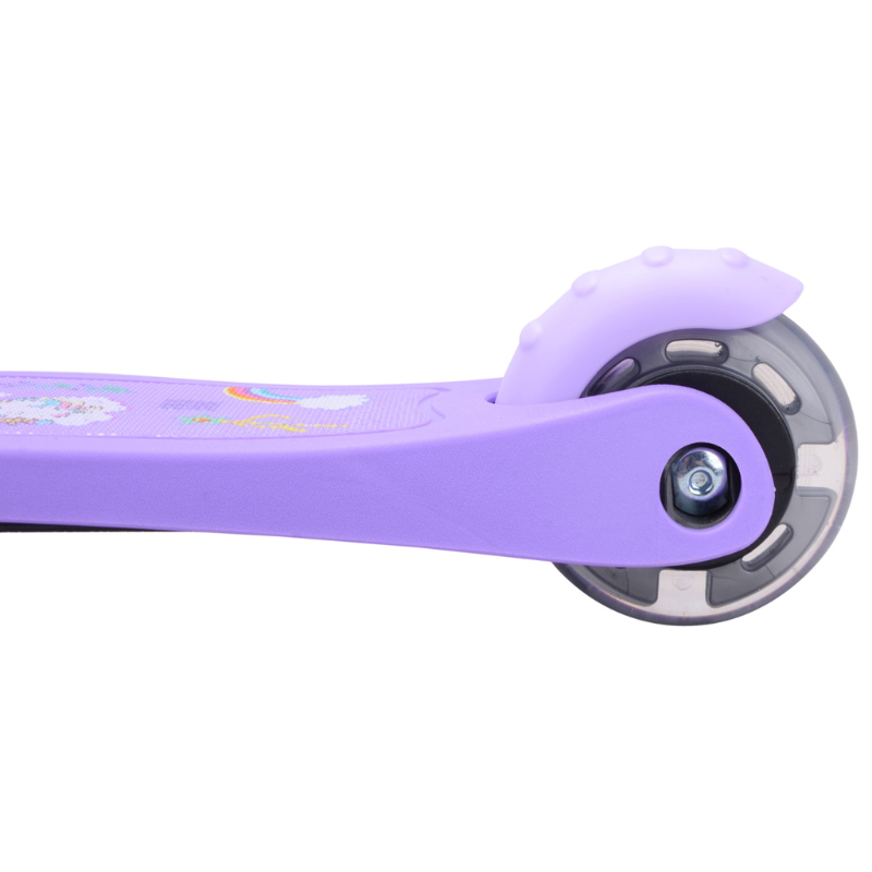 BOLDCUBE Kids Unicorn Teeny Fold 3 Wheel Scooter 2-8 years