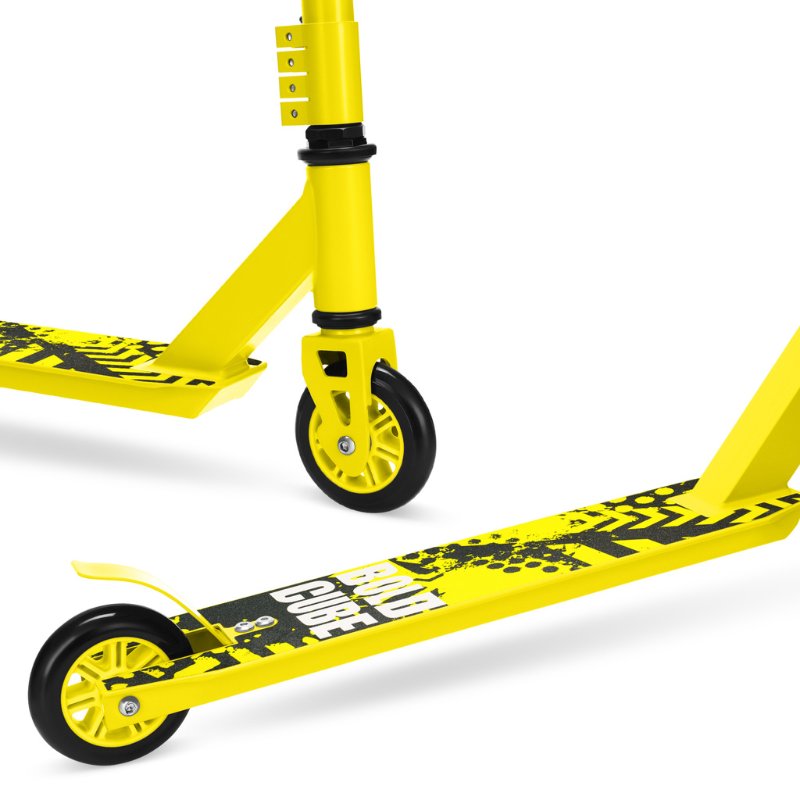 BOLDCUBE Stunt Scooter Yellow 8+ years