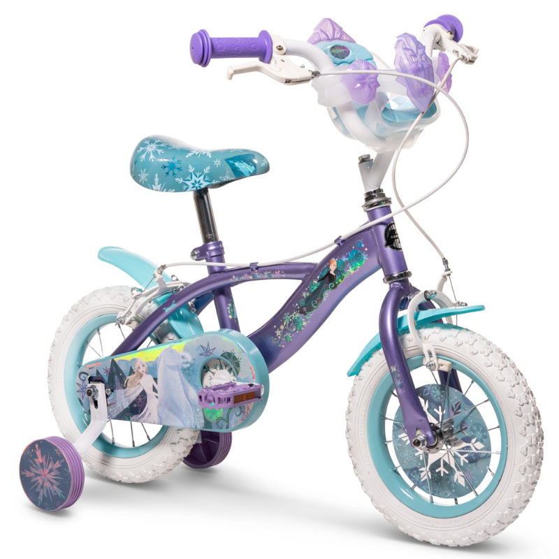 HUFFY Disney Frozen 2 Girls Bike 12" 3-5 Year Old + Stabilisers