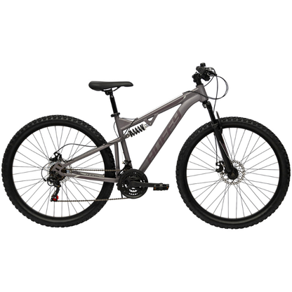 Dual Suspension Adult Mountain Bike- Marker 27.5" 21 speed Heather